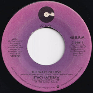 Stacy Lattisaw - Million Dollar Babe / The Ways Of Love (7 inch Record / Used)