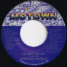 Load image into Gallery viewer, Jermaine Jackson - I'm Just Too Shy / All Because Of You (7 inch Record / Used)
