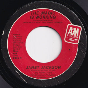 Janet Jackson - Young Love / The Magic Is Working (7 inch Record / Used)