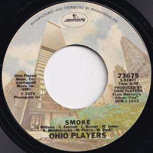 Ohio Players - I Want To Be Free / Smoke (7 inch Record / Used)