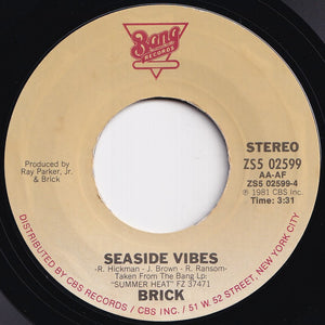 Brick - Wide Open / Seaside Vibes (7 inch Record / Used)