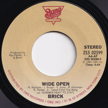 画像をギャラリービューアに読み込む, Brick - Wide Open / Seaside Vibes (7 inch Record / Used)
