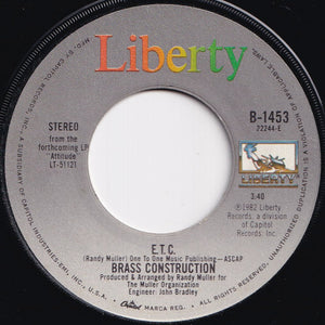 Brass Construction - Can You See The Light / E.T.C. (7 inch Record / Used)