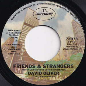 David Oliver - Ms / Friends & Strangers (7 inch Record / Used)