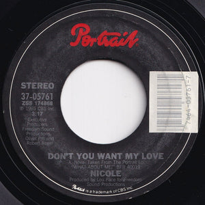 Nicole - Don't You Want My Love / Shy Boy (7 inch Record / Used)