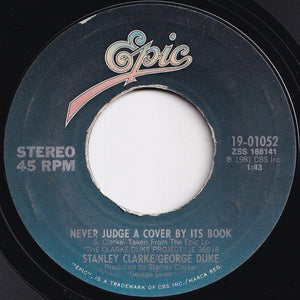 Stanley Clarke, George Duke - Sweet Baby / Never Judge A Cover By Its Book (7 inch Record / Used)