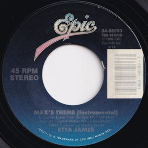 Etta James - Baby What You Want Me To Do / Max's Theme (Instrumental) (7 inch Record / Used)