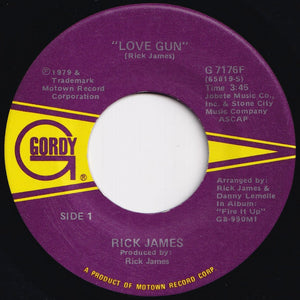 Rick James - Love Gun / Stormy Love (7 inch Record / Used)