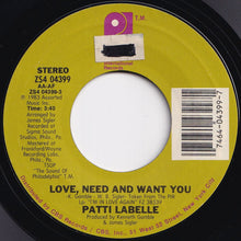 画像をギャラリービューアに読み込む, Patti LaBelle - Love, Need And Want You / I&#39;m In Love Again (7 inch Record / Used)
