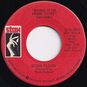 Eddie Floyd - Bring It On Home To Me / Don't Tell Your Mama (7 inch Record / Used)