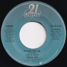 画像をギャラリービューアに読み込む, Stars On 45, Sam &amp; Dave - The Sam &amp; Dave Medley / Hold On (7 inch Record / Used)
