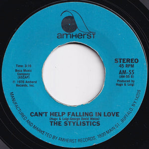 Stylistics - Heavy Fallin' Out / Can't Help Falling In Love (7 inch Record / Used)