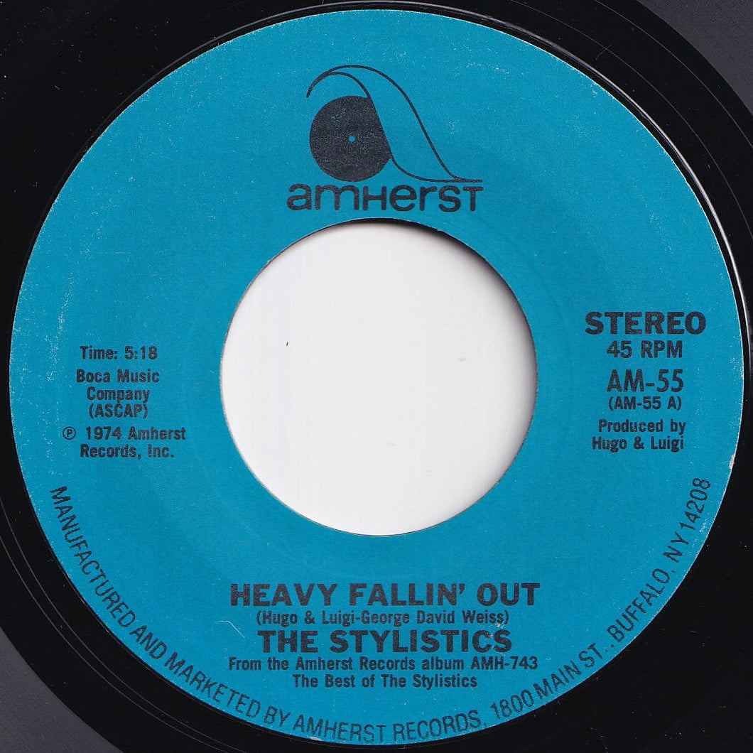 Stylistics - Heavy Fallin' Out / Can't Help Falling In Love (7 inch Record / Used)