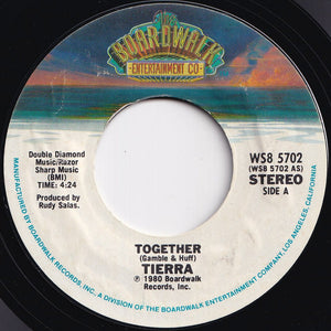 Tierra - Together / Zoot Suit Boogie - In The Mood Theme (7 inch Record / Used)