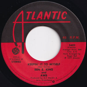 Ben E. King, Average White Band - Get It Up / Keepin' It To Myself (7 inch Record / Used)