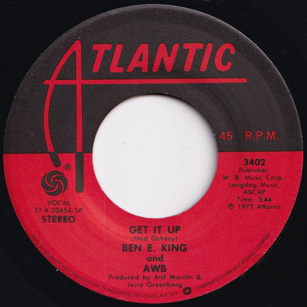 Ben E. King, Average White Band - Get It Up / Keepin' It To Myself (7 inch Record / Used)