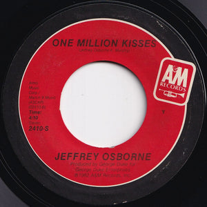 Jeffrey Osborne - I Really Don't Need No Light / One Million Kisses (7 inch Record / Used)