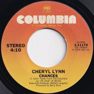 Cheryl Lynn - I've Got Faith In You / Chances (7 inch Record / Used)