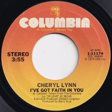 画像をギャラリービューアに読み込む, Cheryl Lynn - I&#39;ve Got Faith In You / Chances (7 inch Record / Used)
