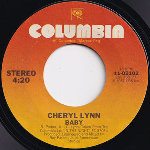 Cheryl Lynn - Shake It Up Tonight / Baby (7 inch Record / Used)