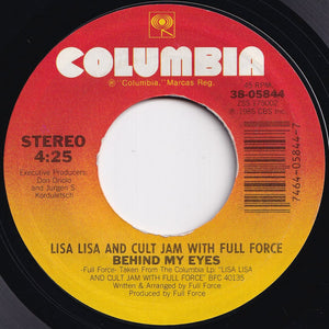 Lisa-Lisa And Cult Jam, Full Force - All Cried Out / Behind My Eyes (7 inch Record / Used)