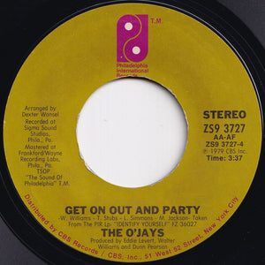 O'Jays - Forever Mine / Get On Out And Party (7 inch Record / Used)