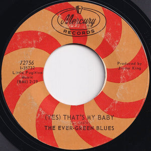 Ever-Green Blues - Midnight Confessions / (Yes) That's My Baby (7 inch Record / Used)