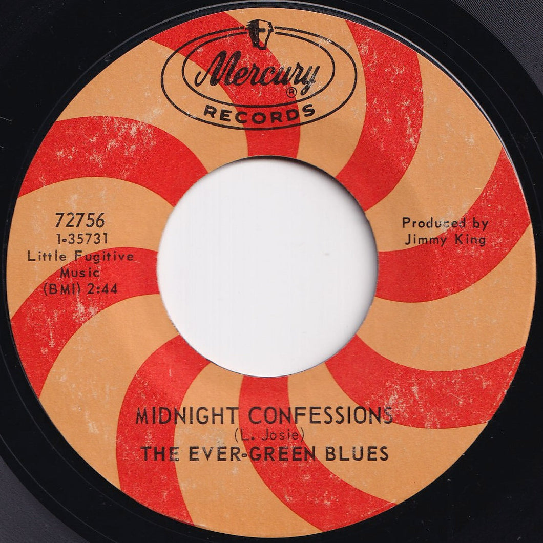 Ever-Green Blues - Midnight Confessions / (Yes) That's My Baby (7 inch Record / Used)