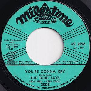Blue Jays - Lover's Island / You're Gonna Cry (7 inch Record / Used)