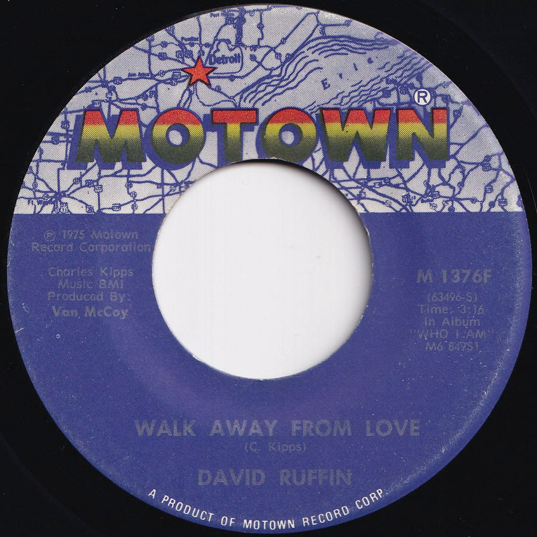 David Ruffin - Walk Away From Love / Love Can Be Hazardous To Your Health (7 inch Record / Used)