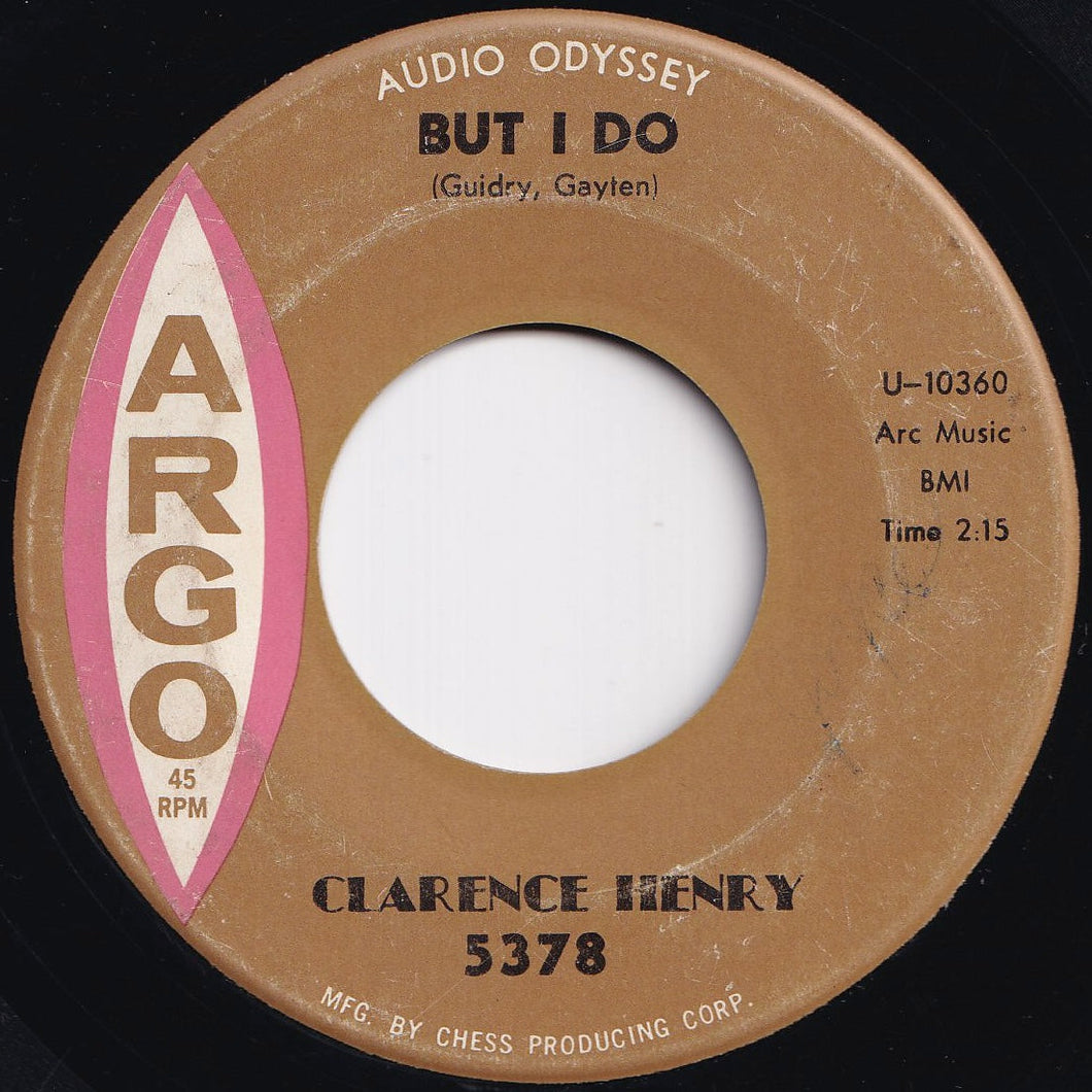 Clarence Henry - But I Do / Just My Baby And Me (7 inch Record / Used)
