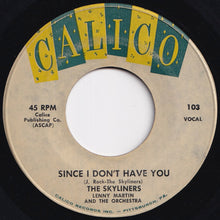 画像をギャラリービューアに読み込む, Skyliners - Since I Don&#39;t Have You / One Night, One Night (7 inch Record / Used)
