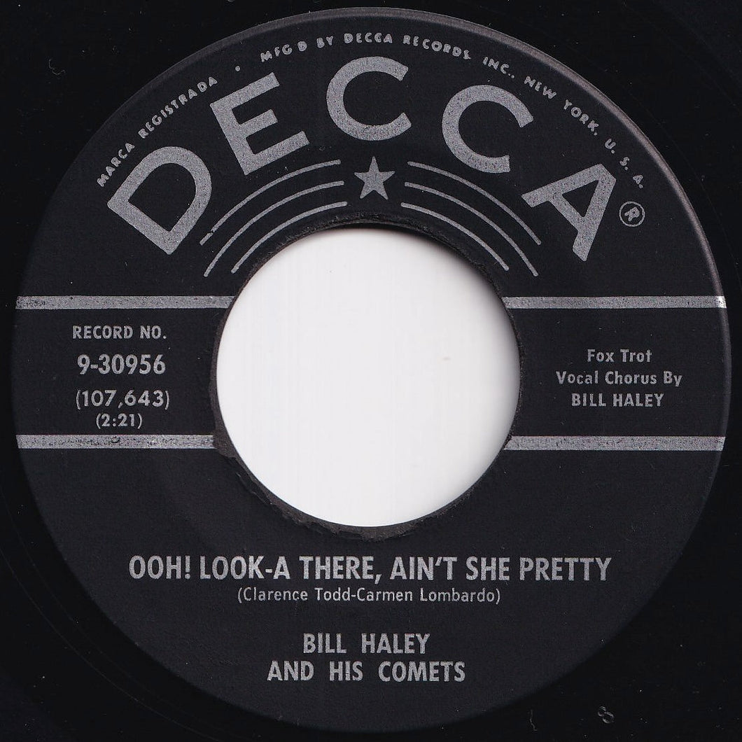 Bill Haley And His Comets - Ooh! Look-A There, Ain't She Pretty / Joey's Song (7 inch Record / Used)