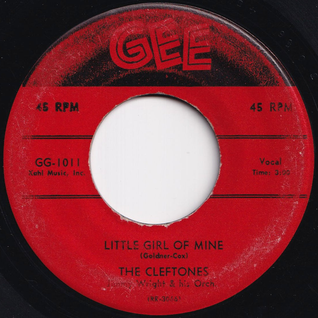 Cleftones - Little Girl Of Mine / You're Driving Me Mad (7 inch Record / Used)
