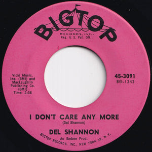 Del Shannon - Hey! Little Girl / I Don't Care Anymore (7 inch Record / Used)