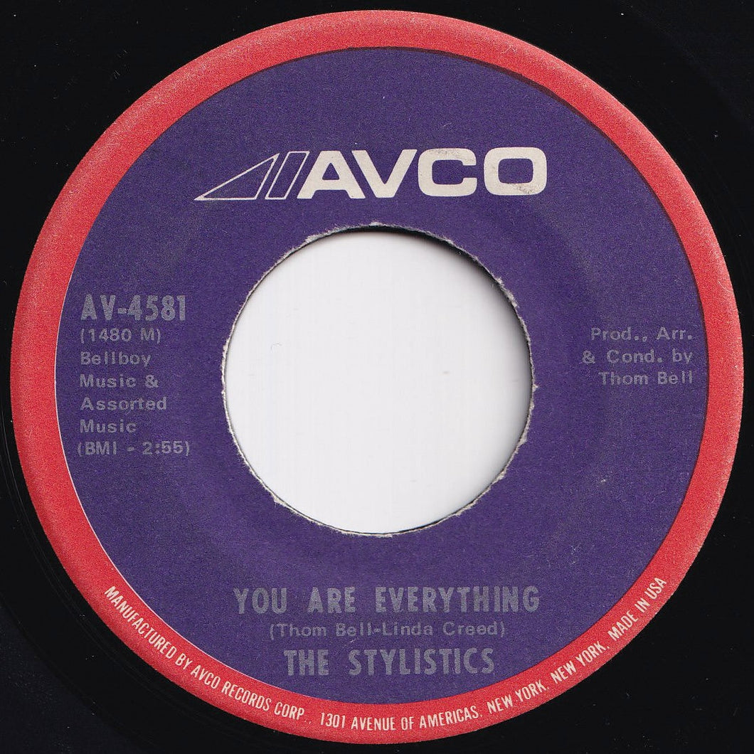 Stylistics - You Are Everything / Country Living  (7 inch Record / Used)