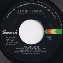 Load image into Gallery viewer, Chi-Lites - A Letter To Myself / Sally (7 inch Record / Used)
