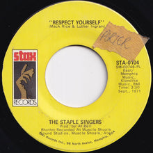 Load image into Gallery viewer, Staple Singers - Respect Yourself / You're Gonna Make Me Cry (7 inch Record / Used)
