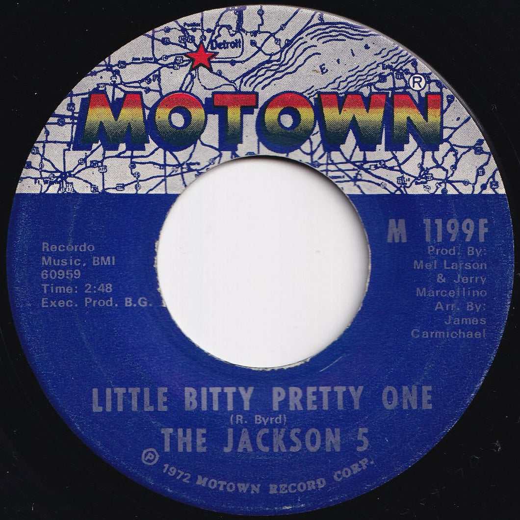 Jackson 5 - Little Bitty Pretty One / If I Have To Move A Mountain (7 inch Record / Used)