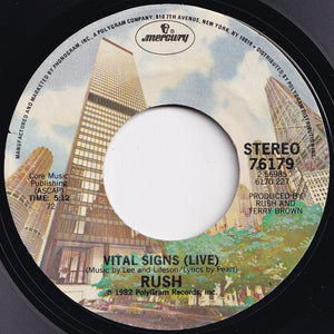 Rush - New World Man / Vital Signs (Live) (7 inch Record / Used)