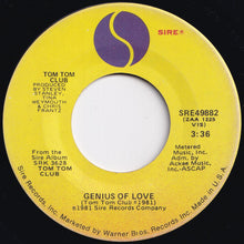 Load image into Gallery viewer, Tom Tom Club - Genius Of Love / Lorelei (Instrumental) (7 inch Record / Used)
