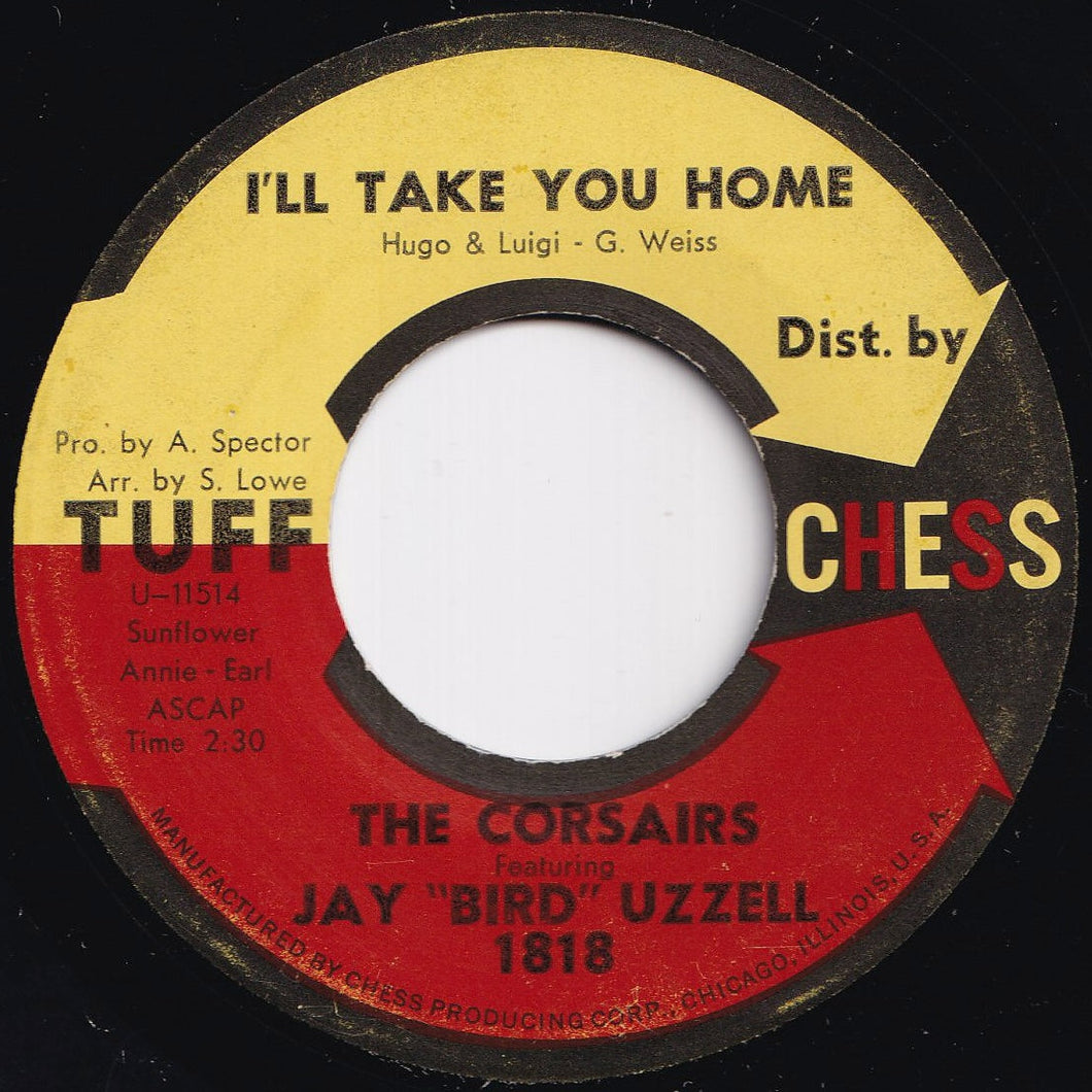 Corsairs - I'll Take You Home / Sittin' On Your Doorstep (7 inch Record / Used)