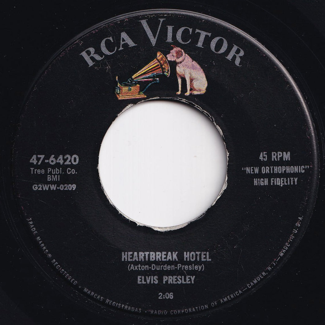 Elvis Presley - Heartbreak Hotel / I Was The One (7 inch Record / Used)
