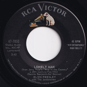 Elvis Presley - Surrender / Lonely Man (7 inch Record / Used)