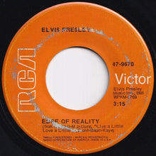 Load image into Gallery viewer, Elvis Presley - If I Can Dream / Edge Of Reality (7 inch Record / Used)
