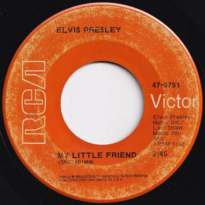 Elvis Presley - Kentucky Rain / My Little Friend (7 inch Record / Used)