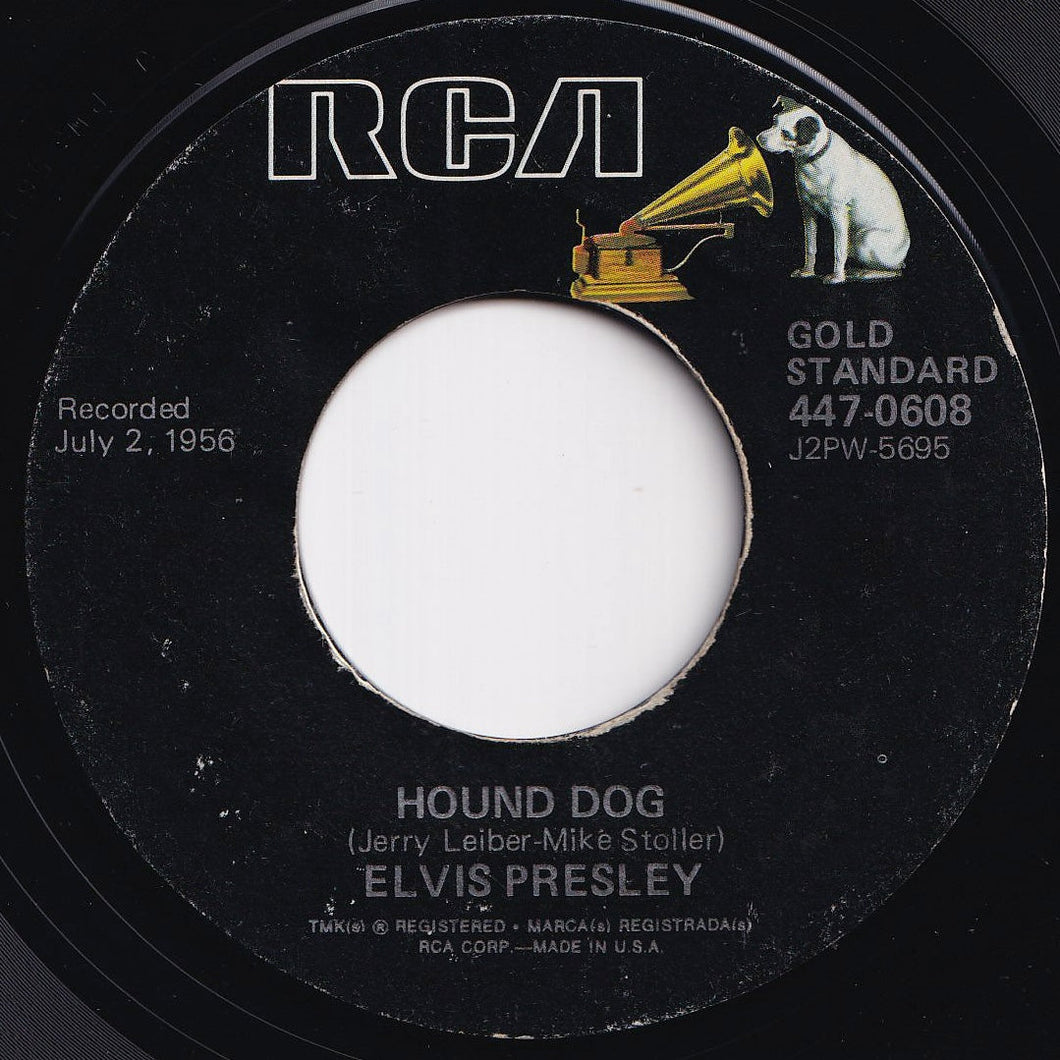 Elvis Presley - Hound Dog / Don't Be Cruel (7 inch Record / Used)