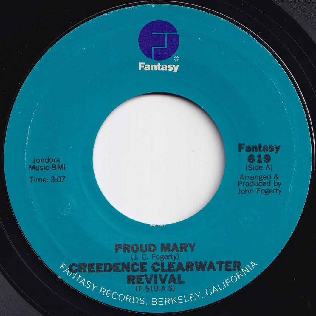 Creedence Clearwater Revival - Proud Mary / Born On The Bayou (7 inch Record / Used)