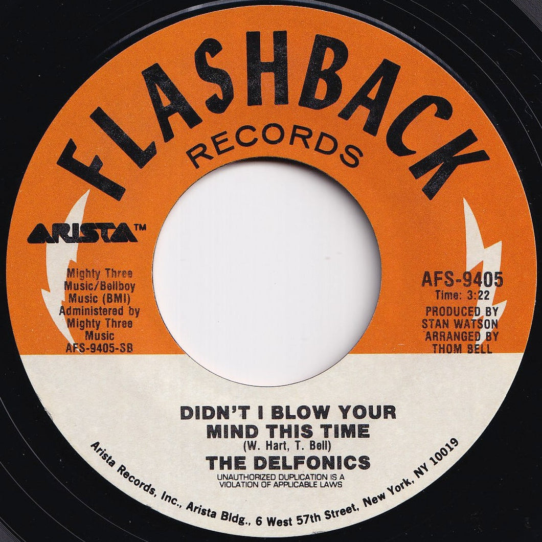 Delfonics - Didn't I (Blow Your Mind This Time) / La-La Means I Love You (7 inch Record / Used)