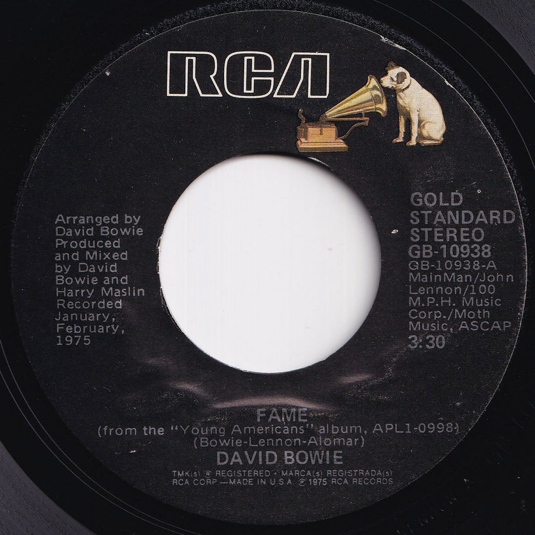 David Bowie - Fame / Golden Years (7 inch Record / Used)